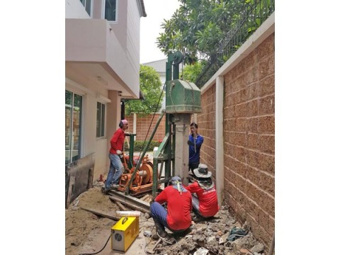 รับเหมาตอกเสาเข็มแก้บ้านทรุด รับเหมาตอกเสาเข็มแก้บ้านทรุด